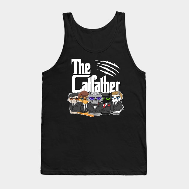 The Catfather Tank Top by darklordpug